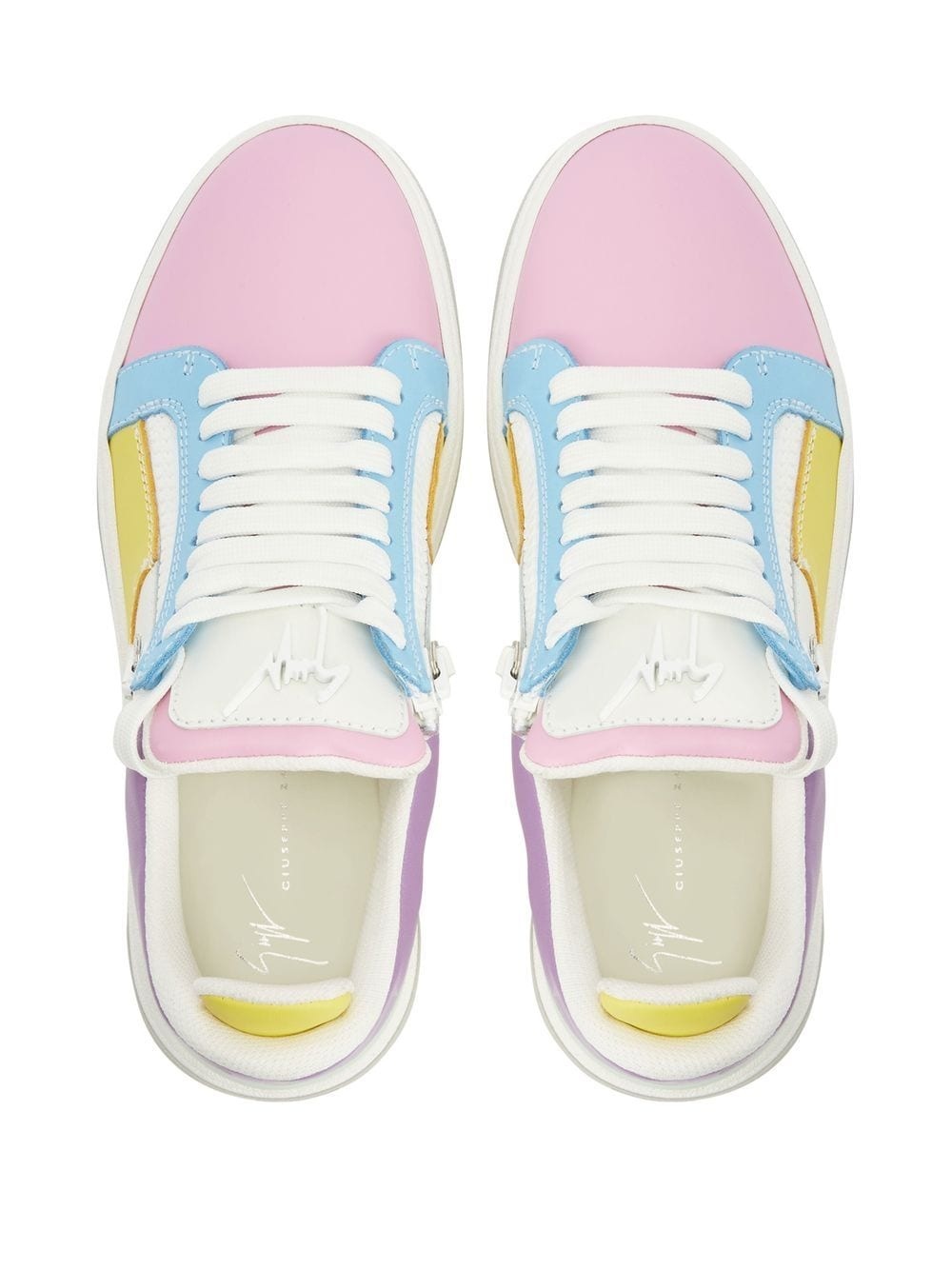 GZ94 colour-block sneakers - 4