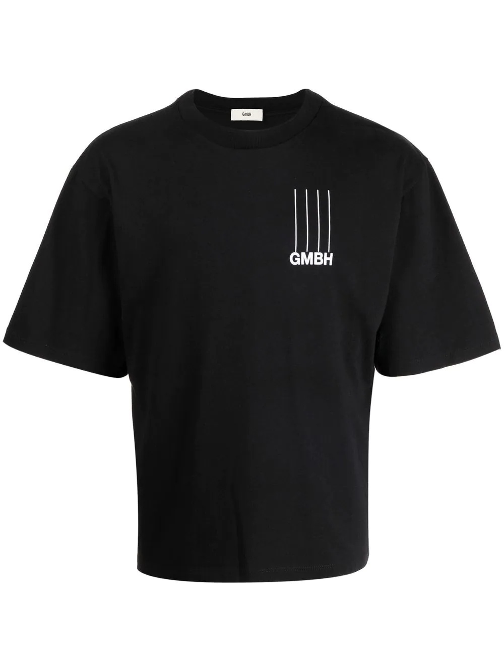 logo-print short-sleeved T-shirt - 1
