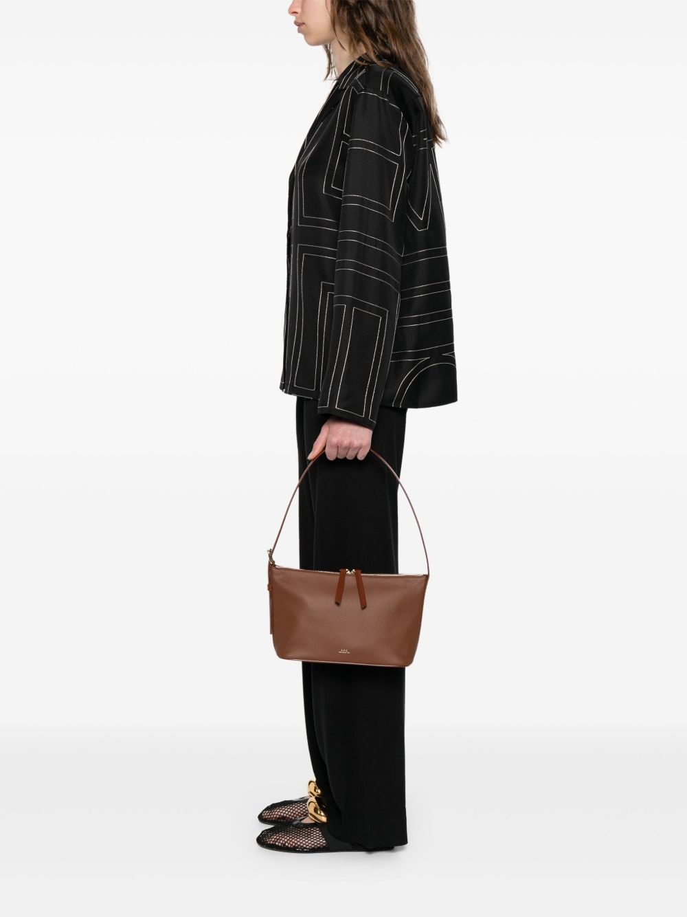 leather shoulder bag - 2