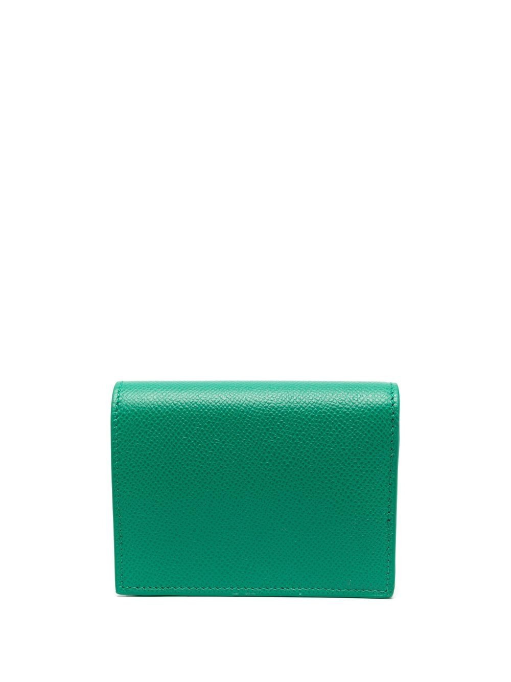 bow-detail calf-leather wallet - 2