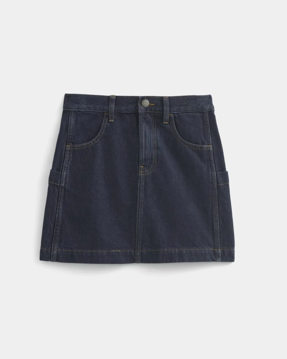 DENIM UTILITY MINI SKIRT - 1