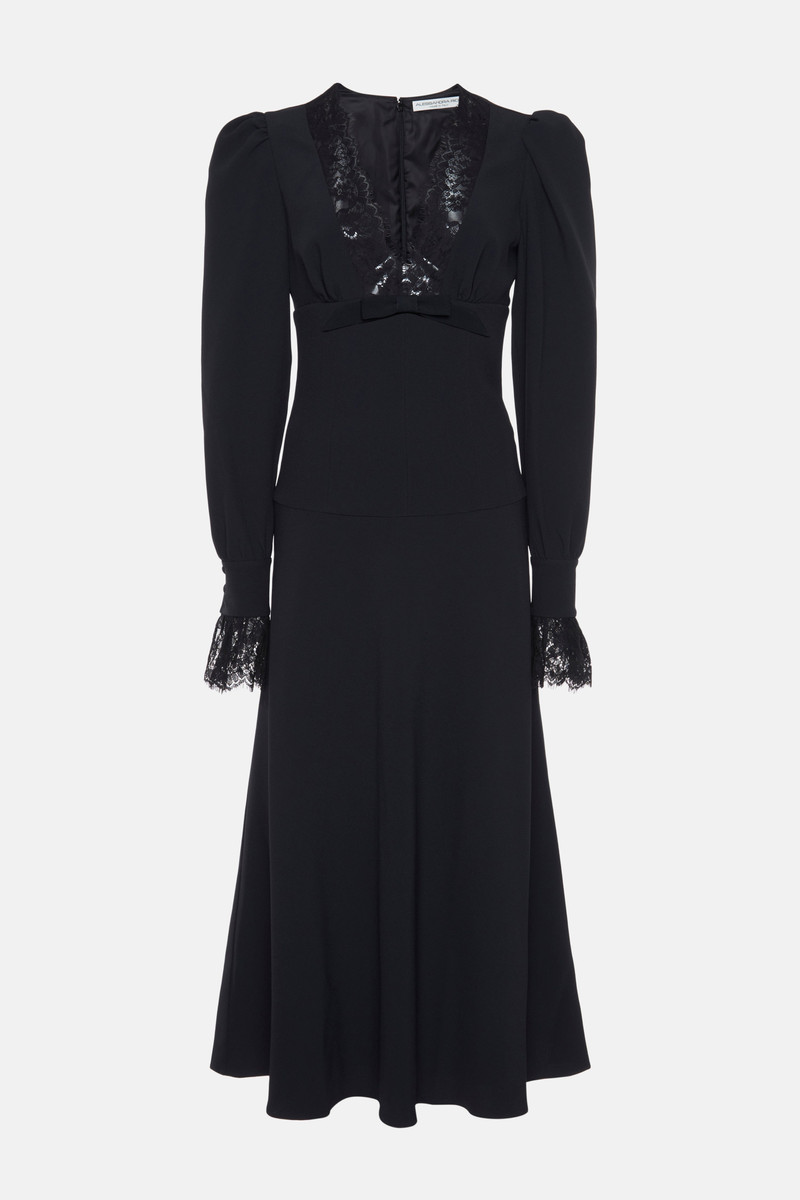 V-NECK DRESS - 1