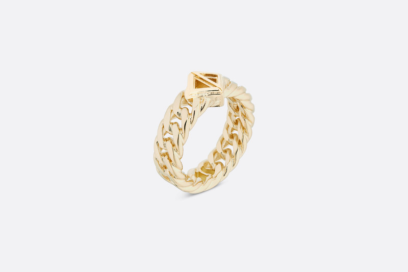 CD Diamond Chain Link Ring 1