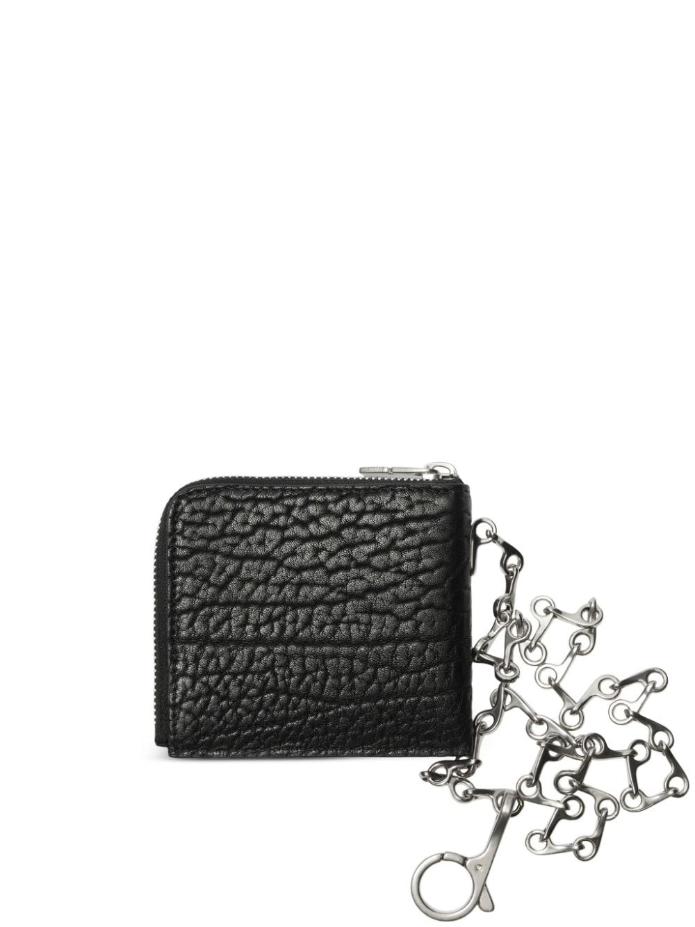 chain-detail leather wallet - 2