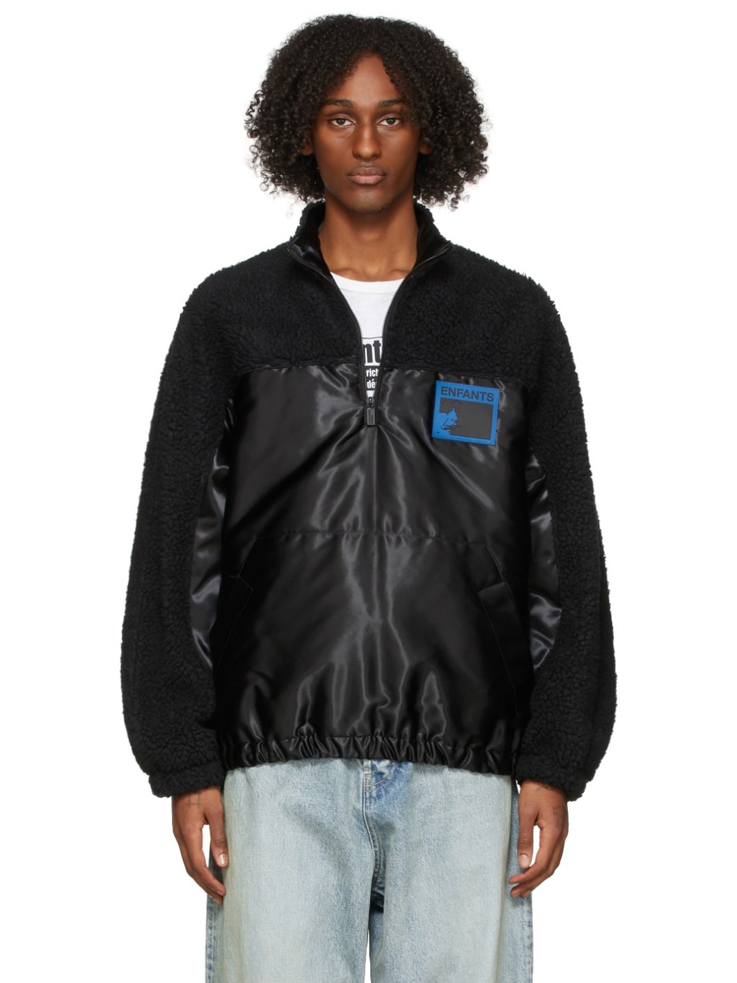 Black Shooting Gallery Zip-Up - 1
