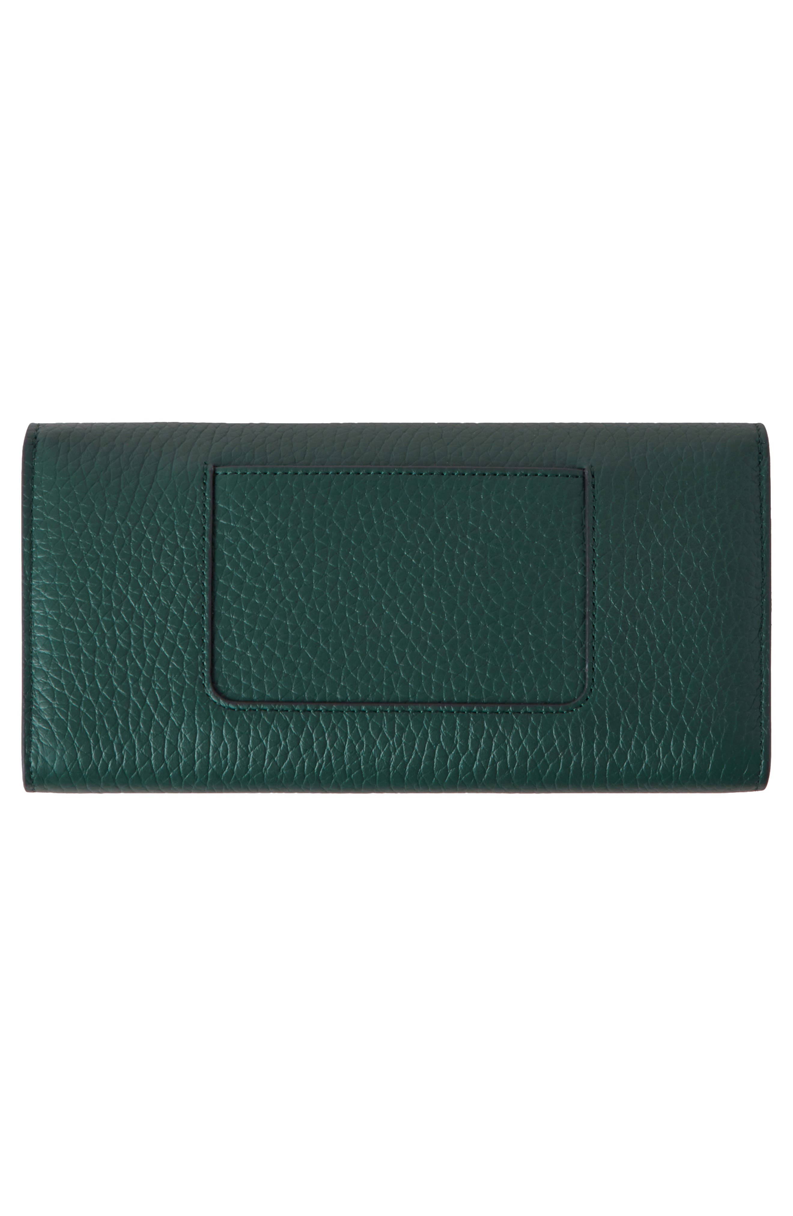Darley Leather Wallet in  Green - 2