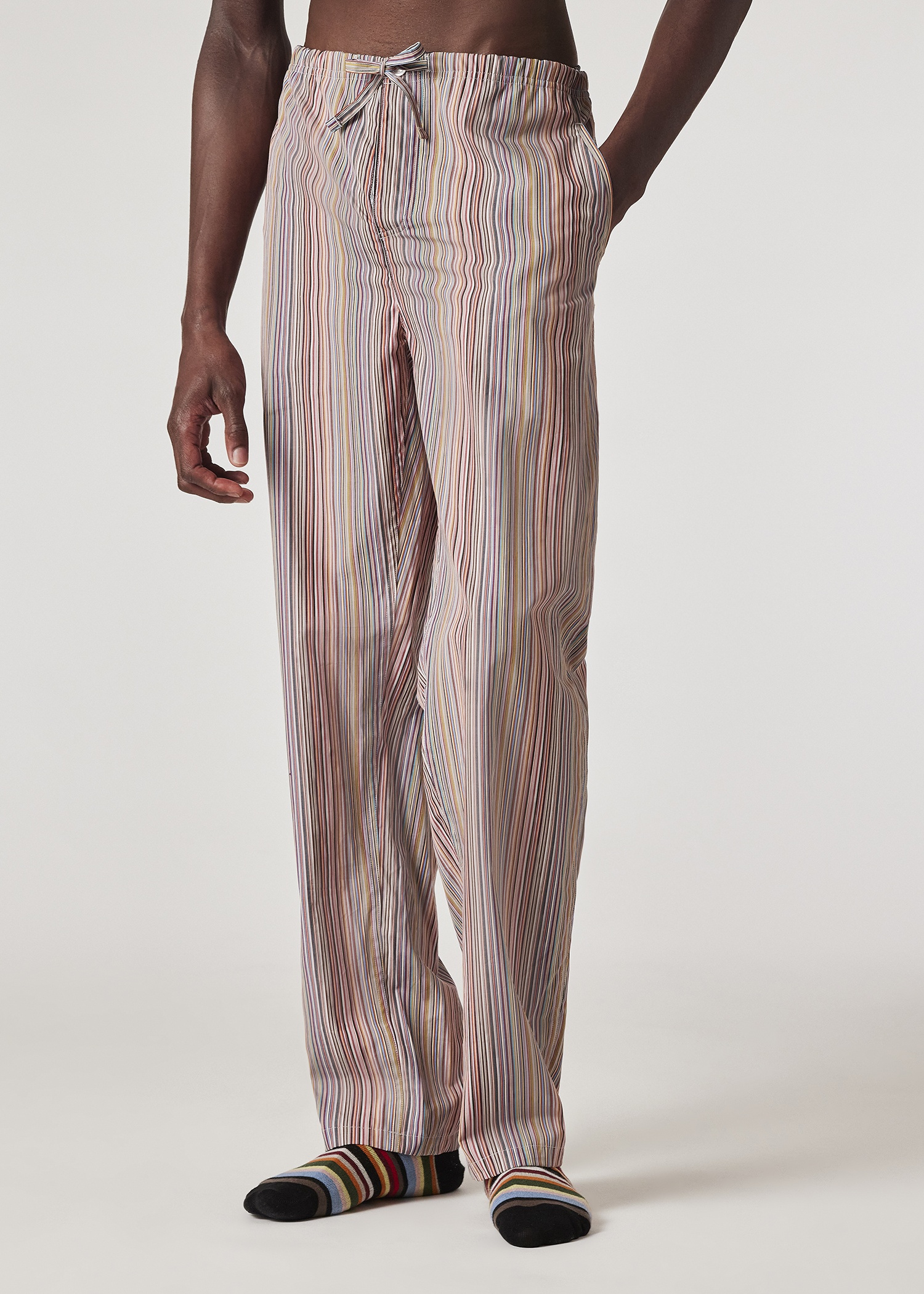 'Signature Stripe' Cotton Pyjama Set - 19