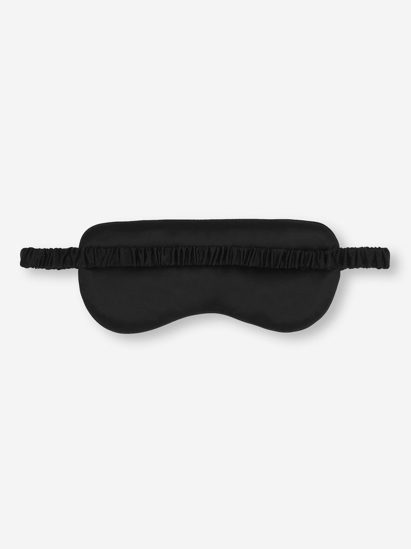 Eye Mask Verona 67 Silk Satin Black - 3