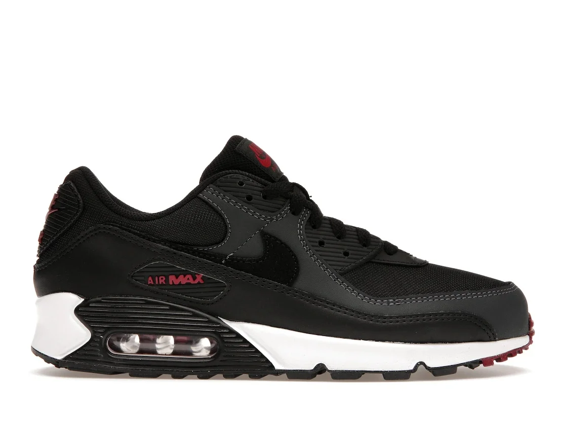 Nike Air Max 90 Anthracite Team Red - 1