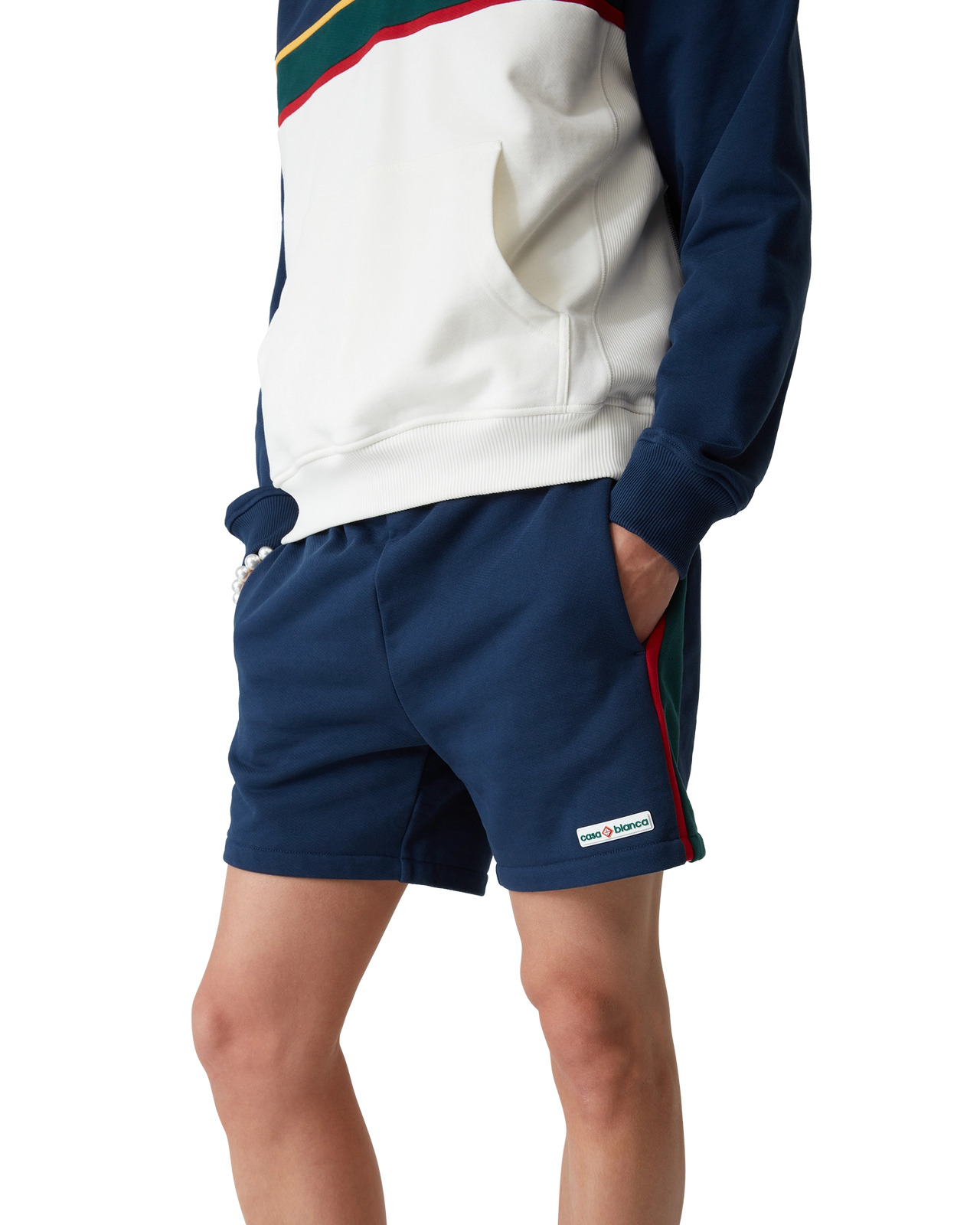 Colourblock Sweatshorts | Casablanca Paris - 5