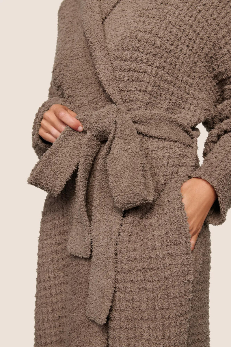 eberjey Recycled Boucle Waffle Robe outlook