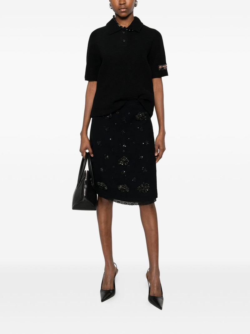 N°21 buttoned polo knitwear outlook