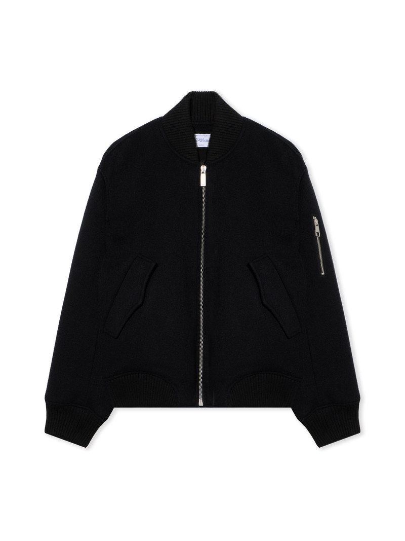 Off-White Quote Bomber Jacket outlook