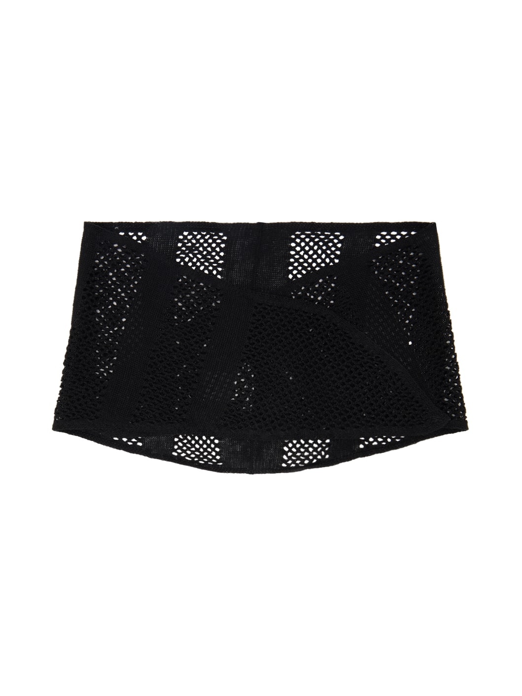 Black Triangular Scarf - 1