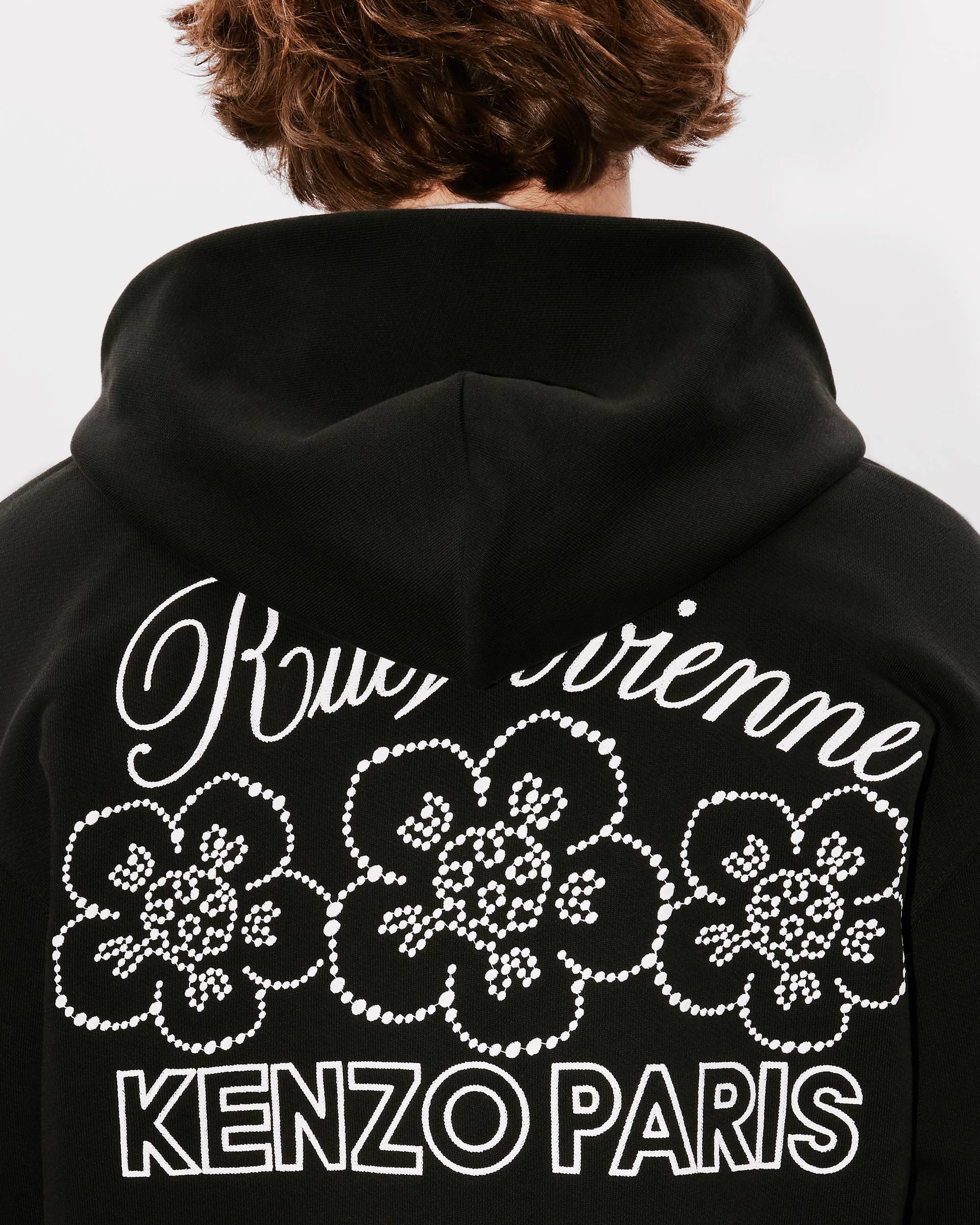 'KENZO Constellation' embroidered zipped hoodie - 6