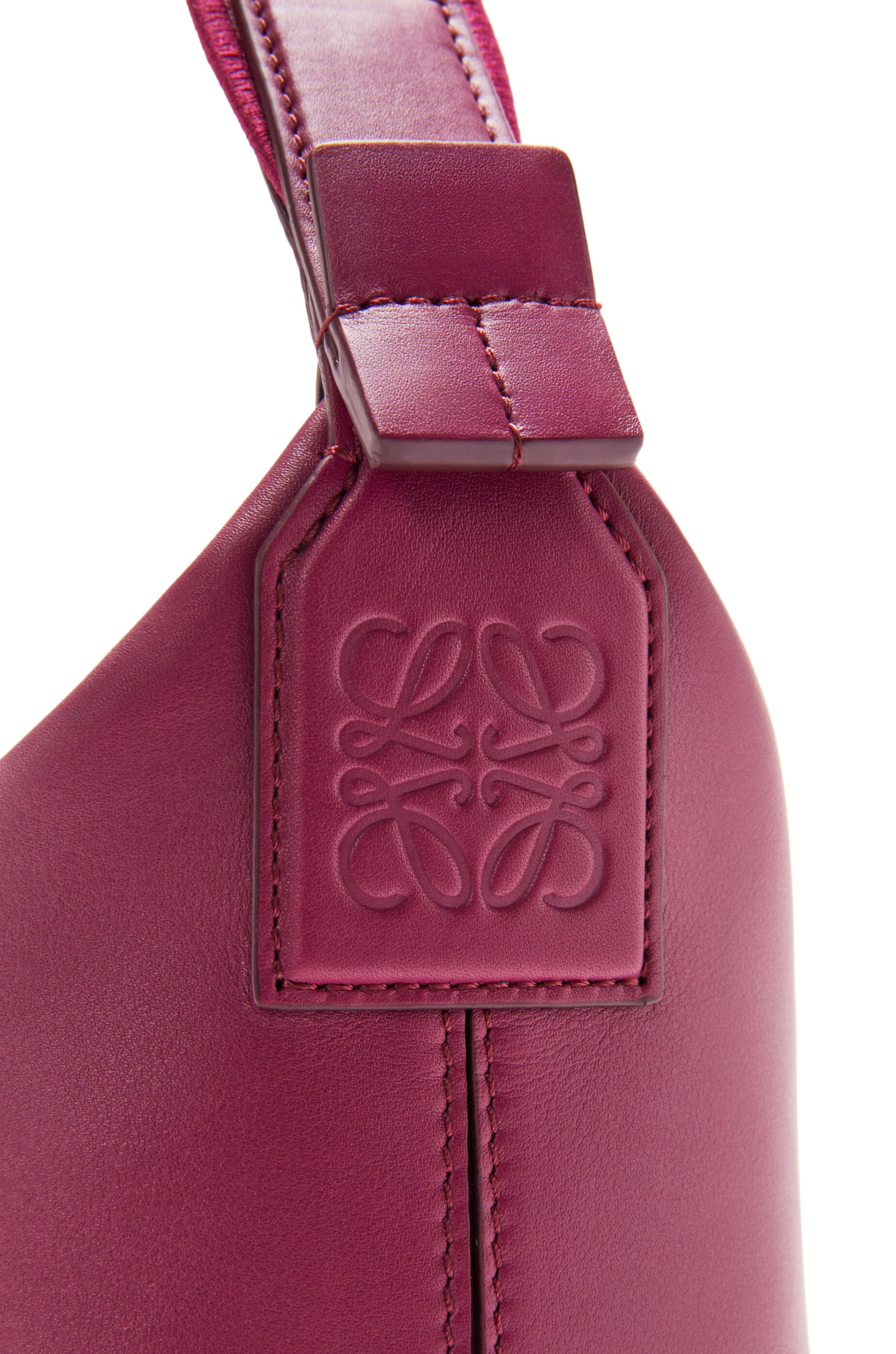 Small Cubi Crossbody bag in supple smooth calfskin and jacquard - 5