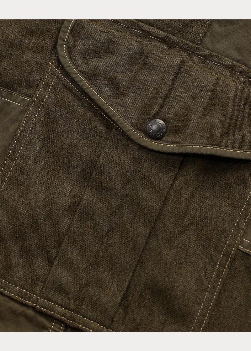 Regiment Fit Paneled Twill Cargo Pant 4