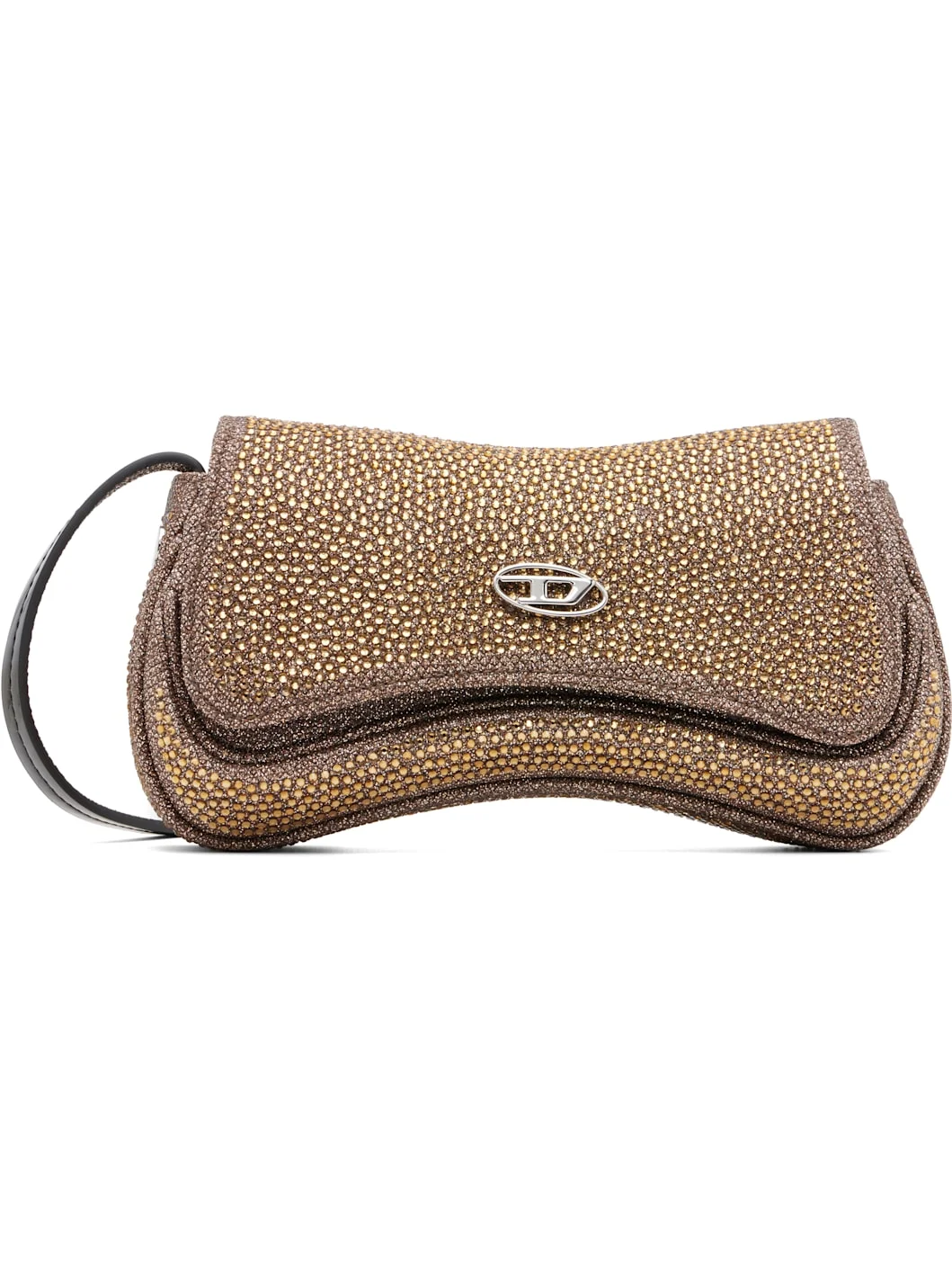 Gold Play-Small Crossbody Bag - 1