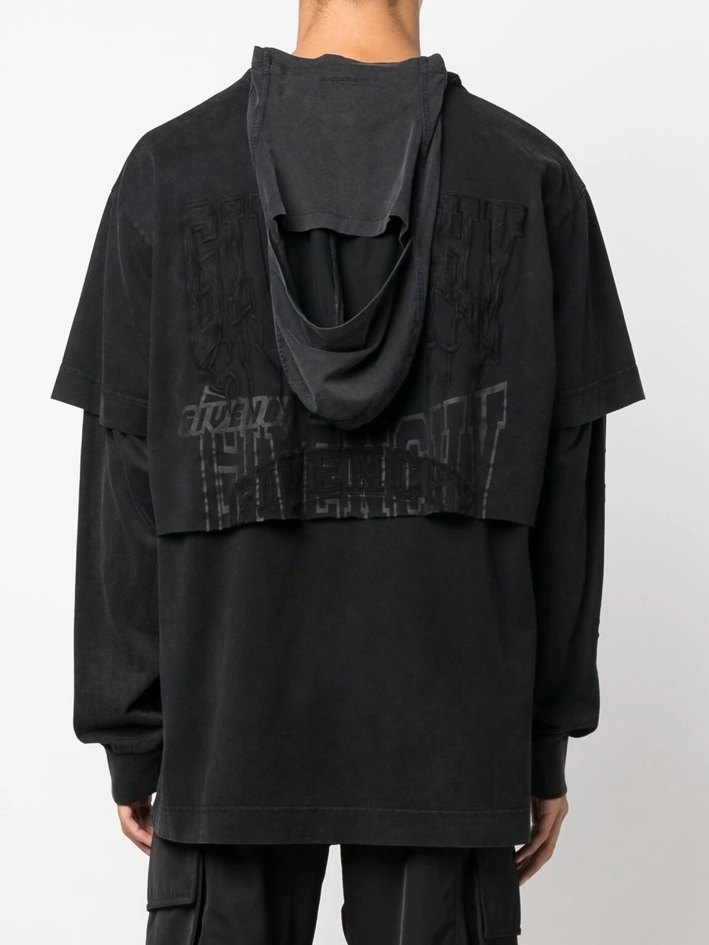 logo-embroidered long-sleeve t-shirt - 4