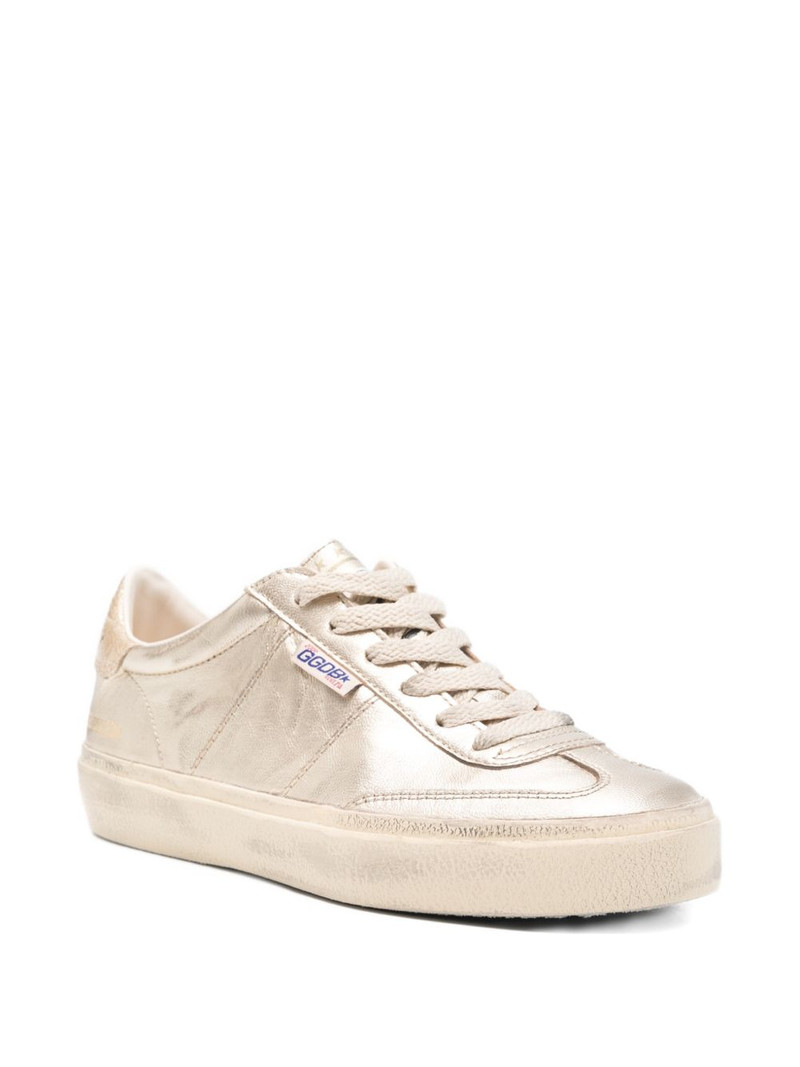 Golden Goose Soul Star metallic-effect sneakers outlook
