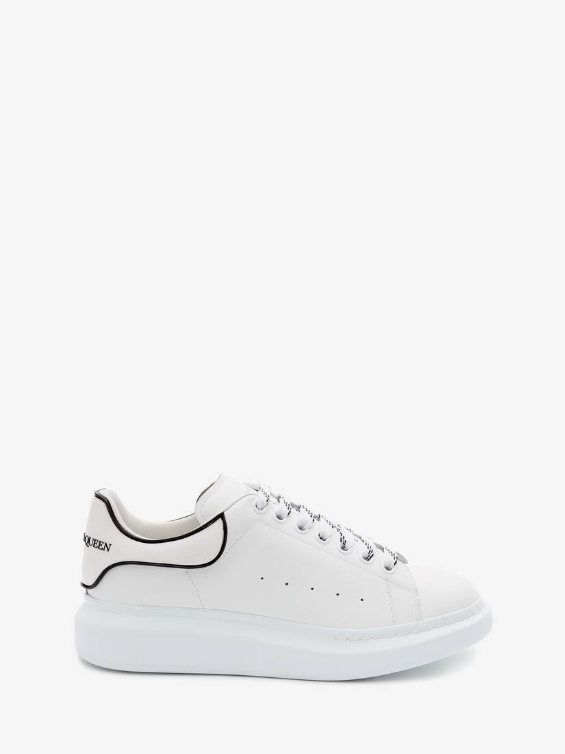 Men's Oversized Sneaker in White/black - 1