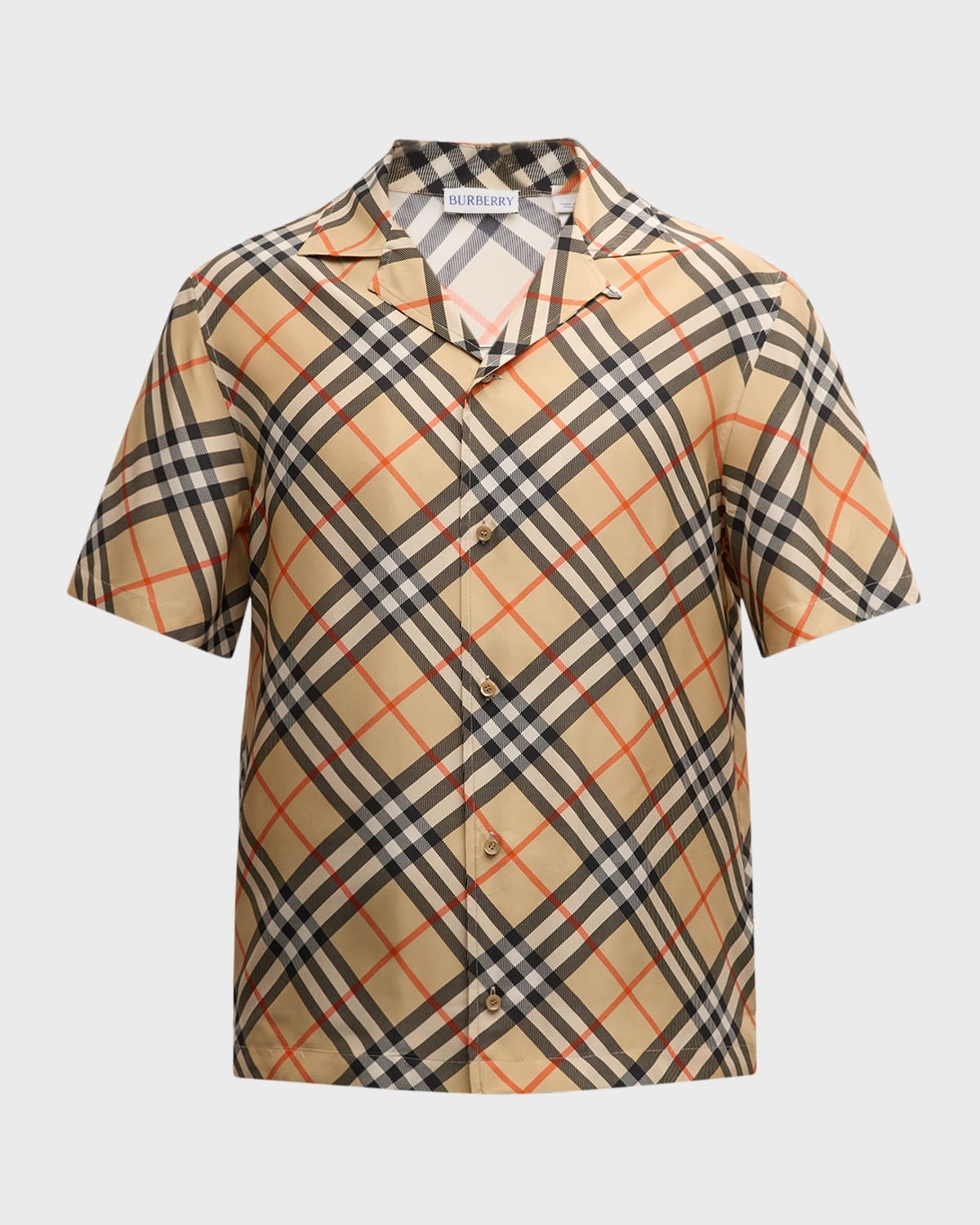 Men's Check Camp Shirt - 1