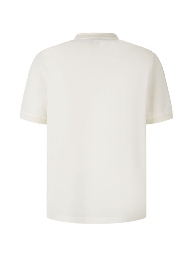 Canali crew-neck cotton T-shirt outlook