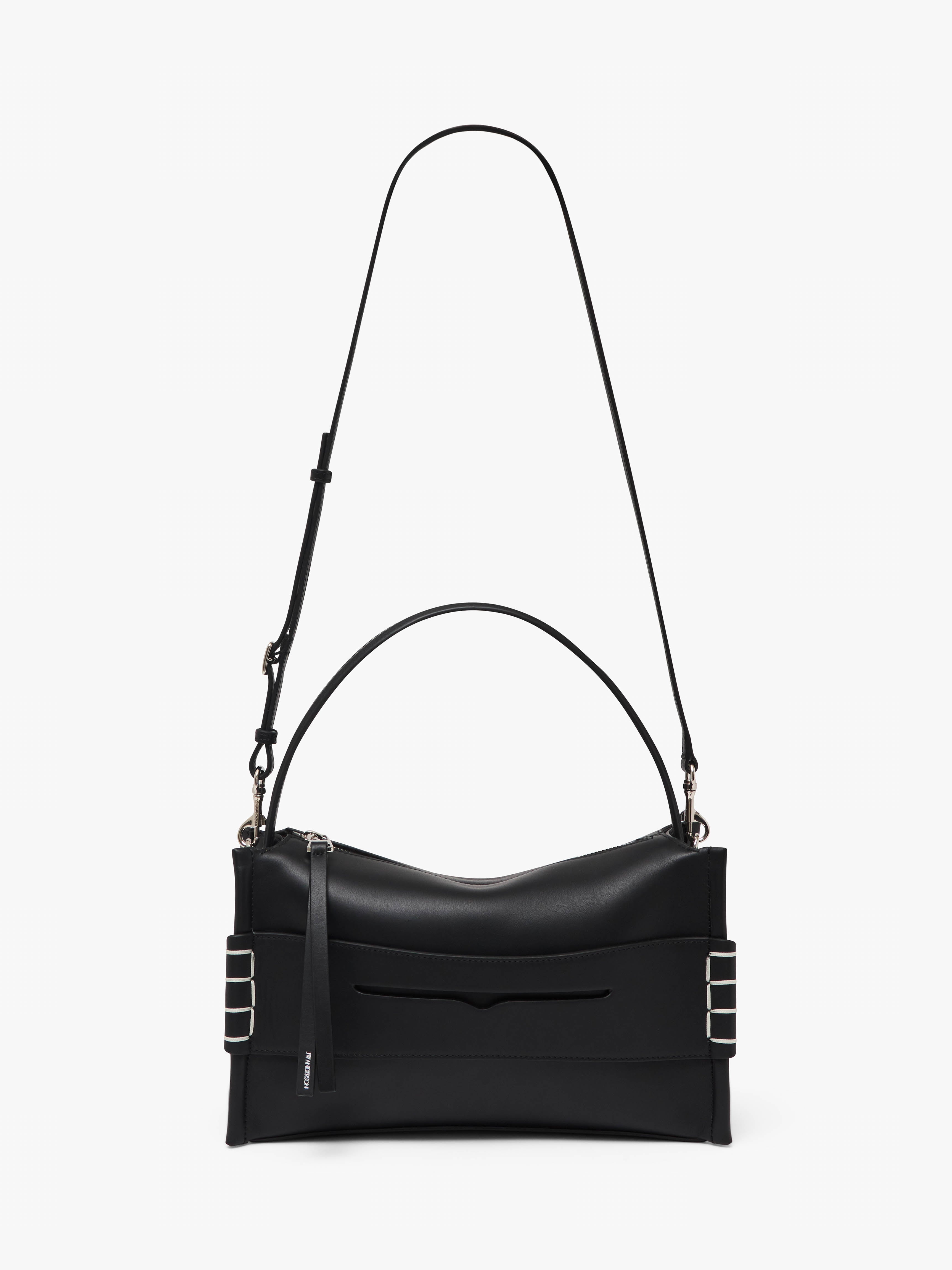 MEDIUM LOAFER BAG - LEATHER SHOULDER BAG - 5