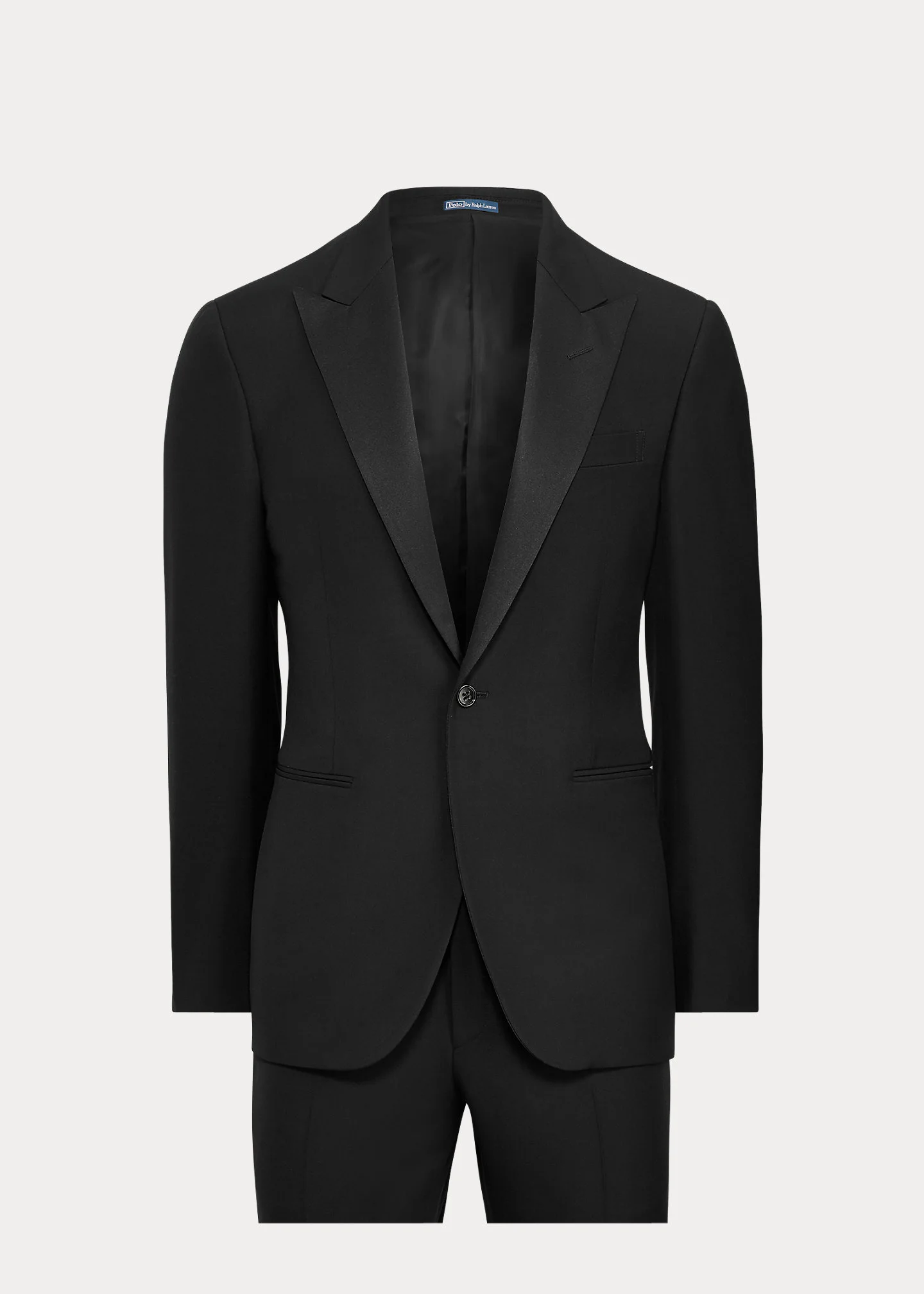 Polo Tailored Wool Barathea Peak Tuxedo - 1