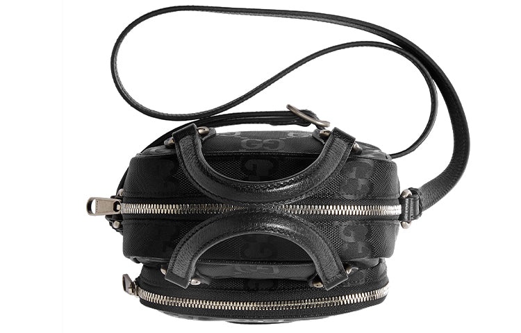 Gucci Off The Grid Series Bag Single-Shoulder Bag Men's Black 625850-H9HAN-1000 - 5