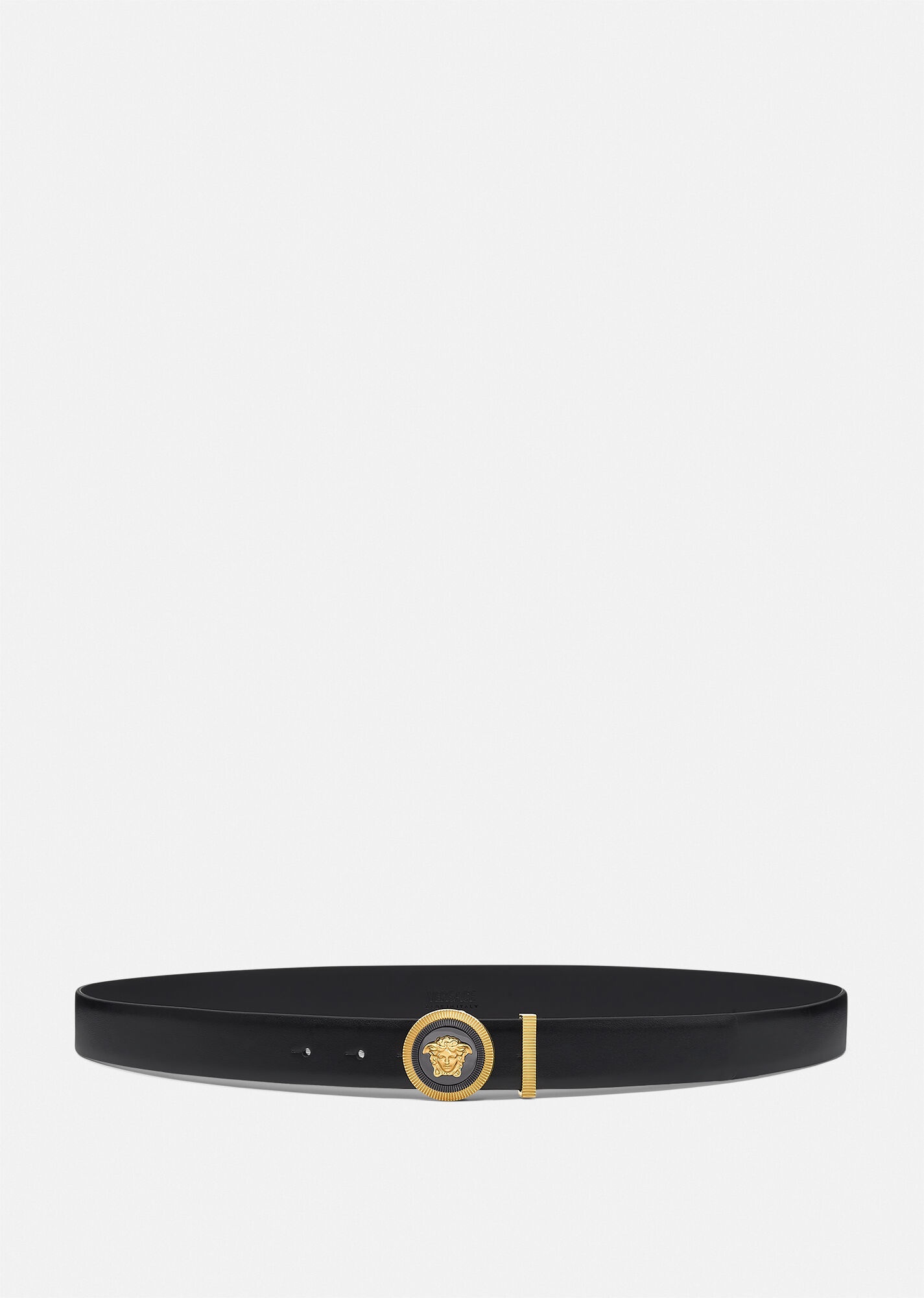 Medusa Biggie Leather Belt 3 cm - 1