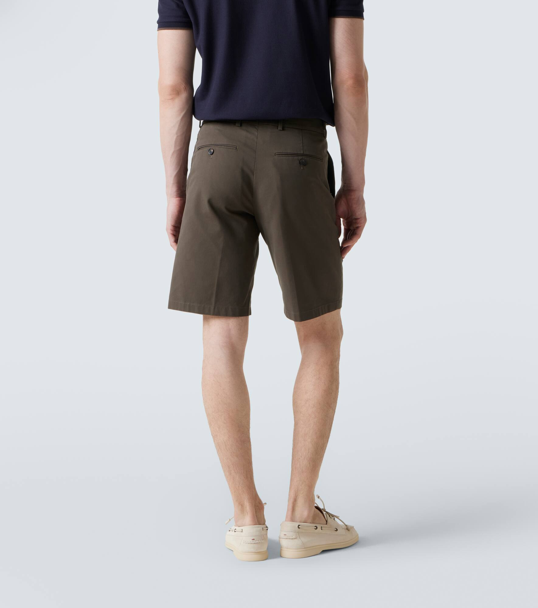 Jarno cotton-blend Bermuda shorts - 4