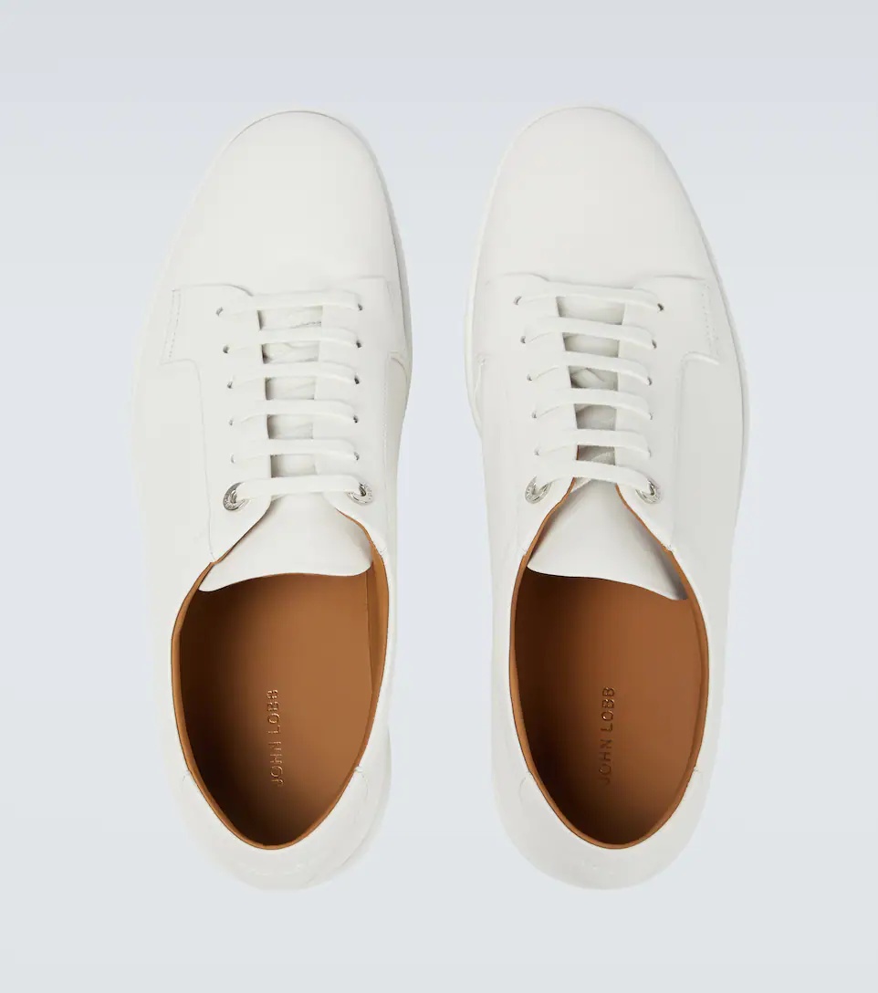 Molton leather sneakers - 4