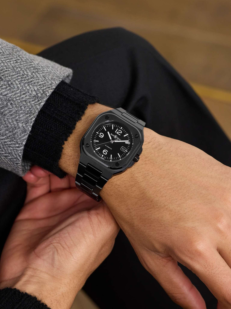 Bell & Ross BR 05 Automatic 41mm Ceramic and PVD Watch, Ref. No. BR05A-BL-CE/SCE outlook