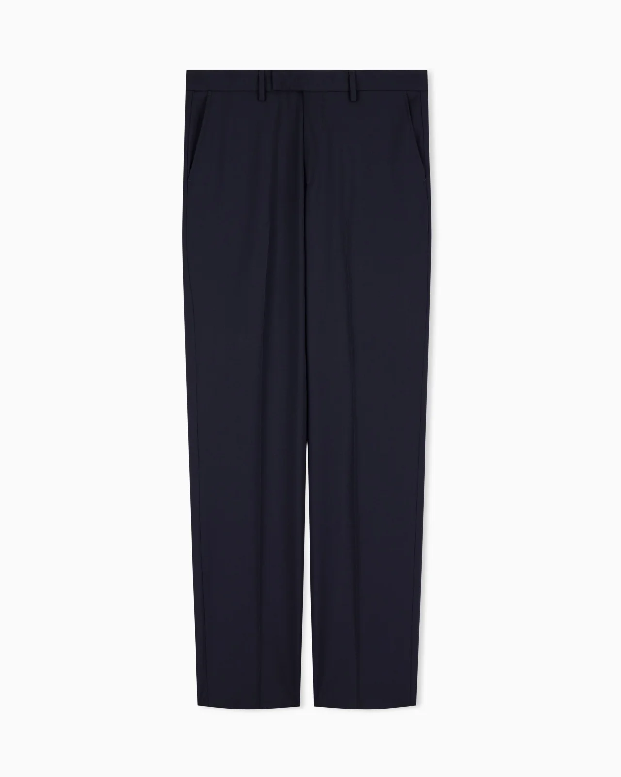 TROUSERS IN NATURAL STRETCH TROPICAL LIGHT WOOL - 1