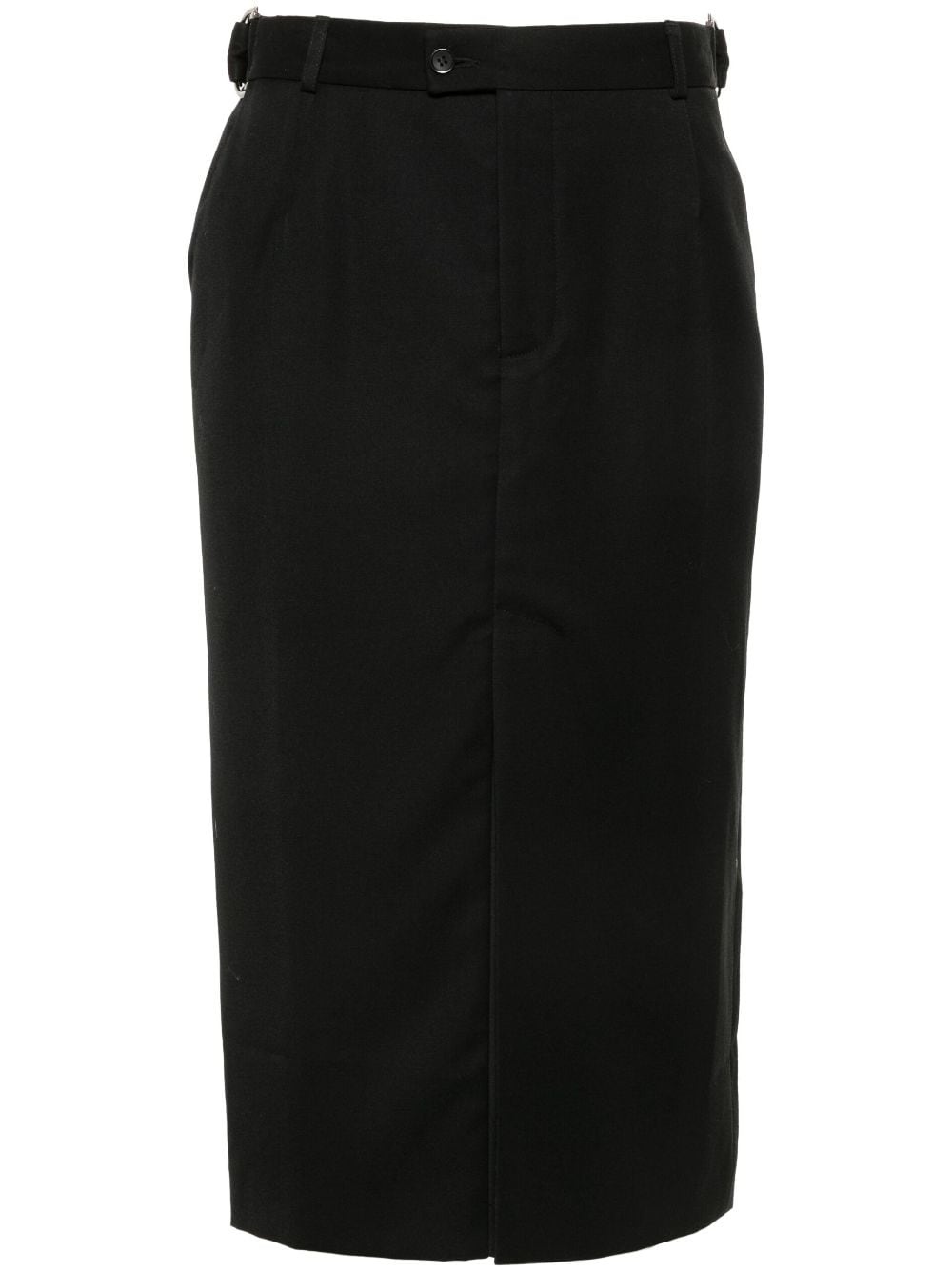 waist-tabs pencil skirt - 1