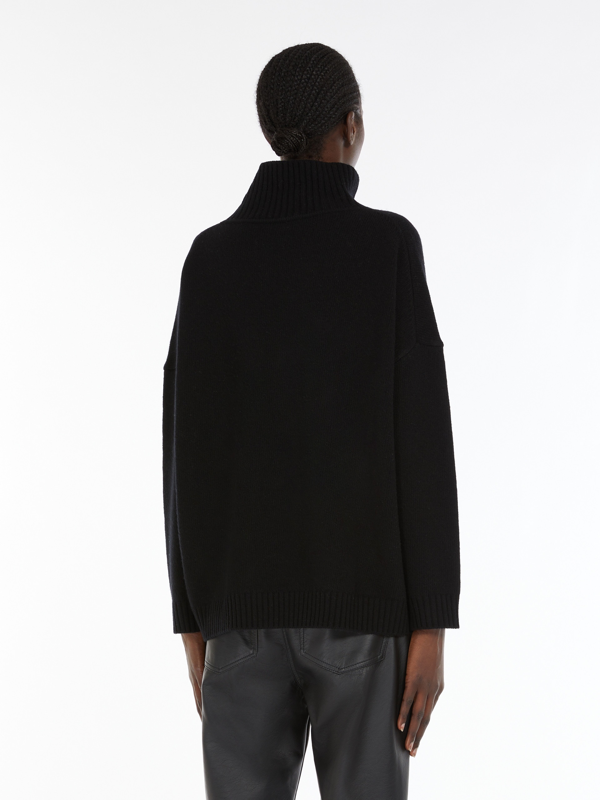 BORGIA Wool high-neck sweater - 4