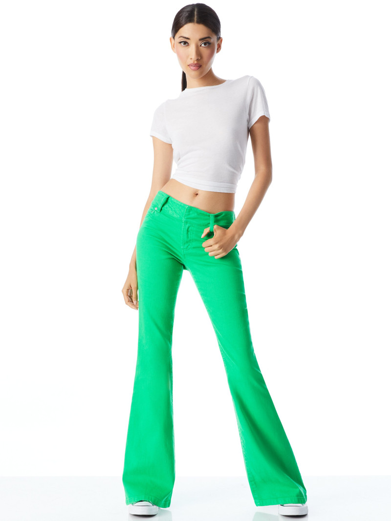 Alice + Olivia LOW RISE STACEY BELL outlook