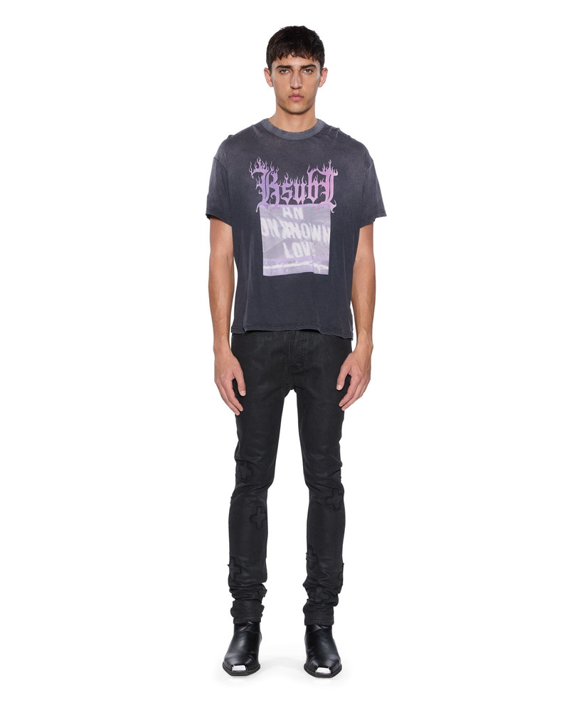 Ksubi ALTER SID SS TEE BLEACH BLACK outlook