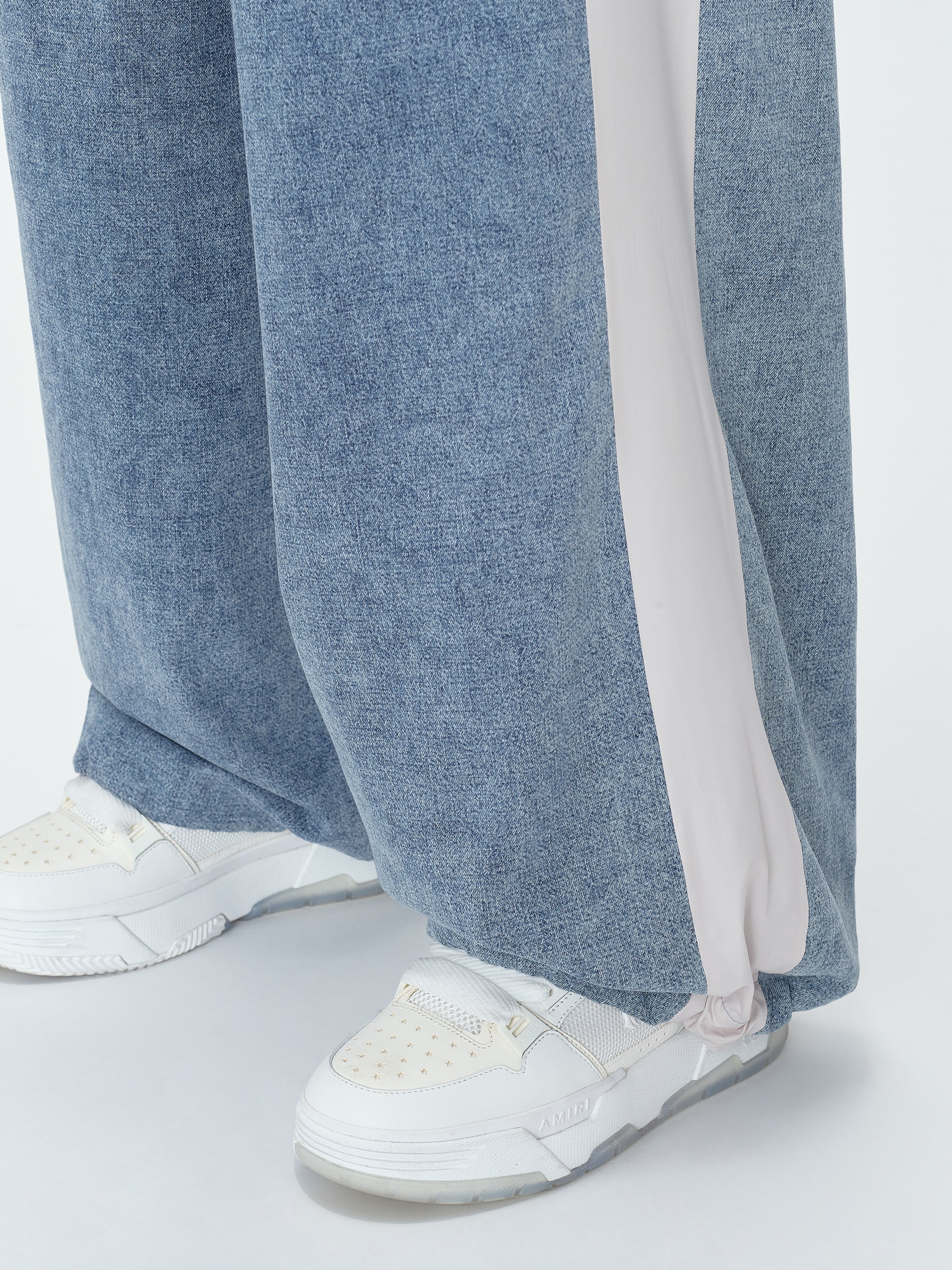 M.A. CHAMBRAY TRACK PANTS - 7