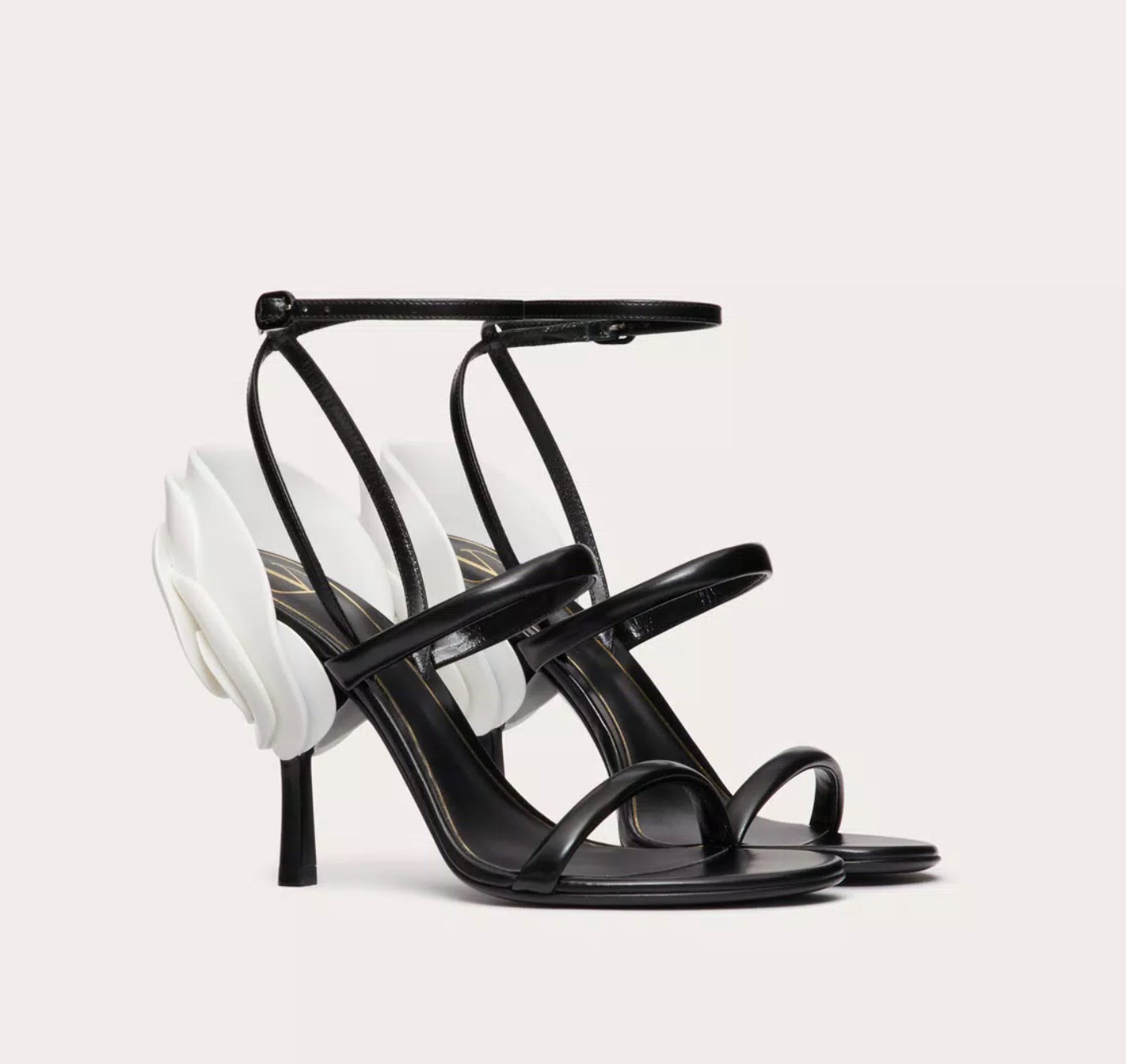 Valentino Roserouche 1959 Leather Sandals - 2