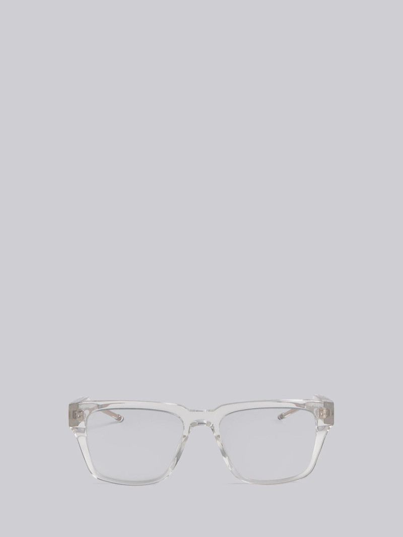 TB715 - Crystal Clear Square Glasses 1