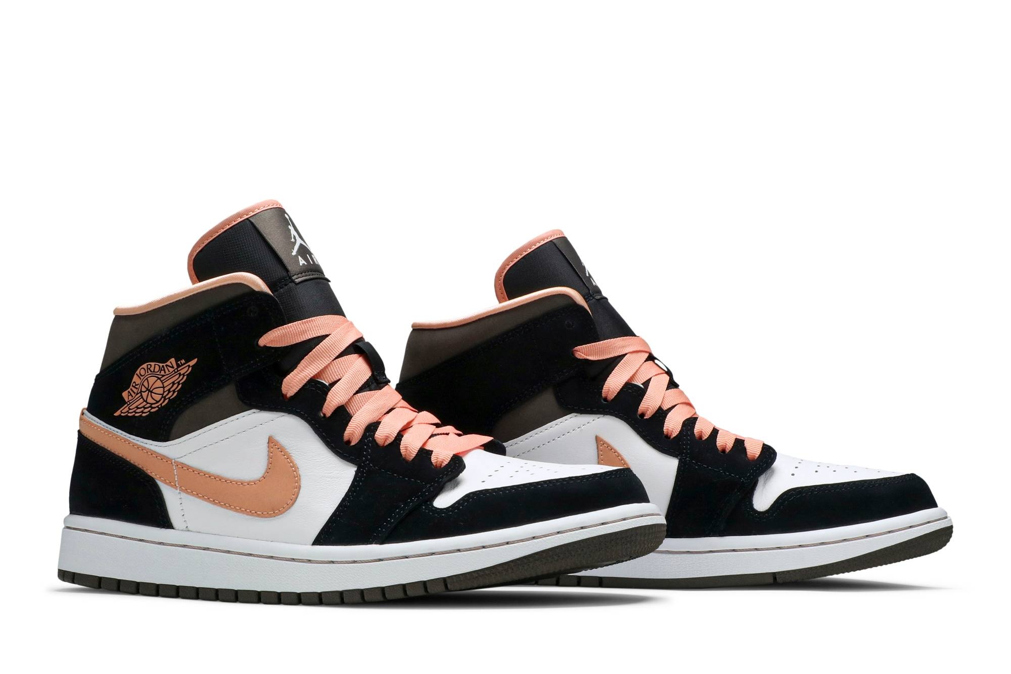 Wmns Air Jordan 1 Mid SE 'Peach Mocha' - 8
