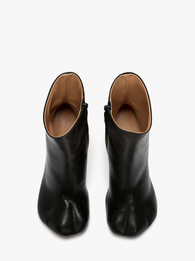 PAW LEATHER ANKLE BOOTS 4