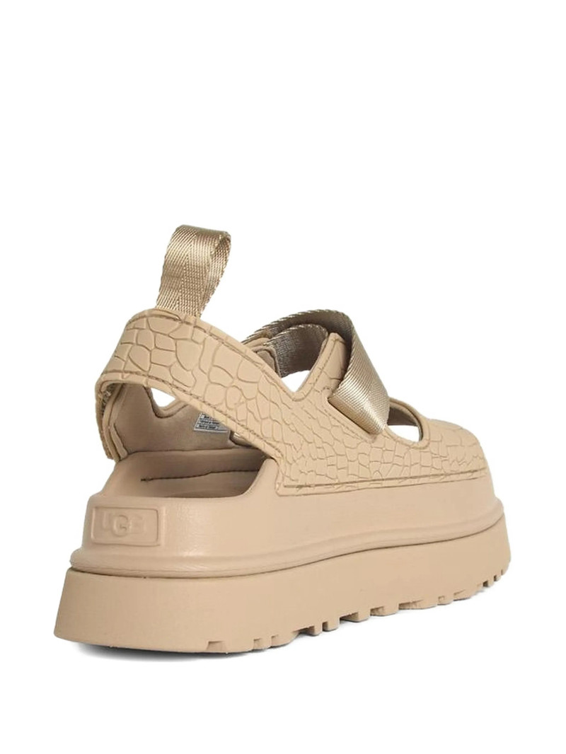 UGG Ugg Goldenglow Embossed Leather Sandals outlook