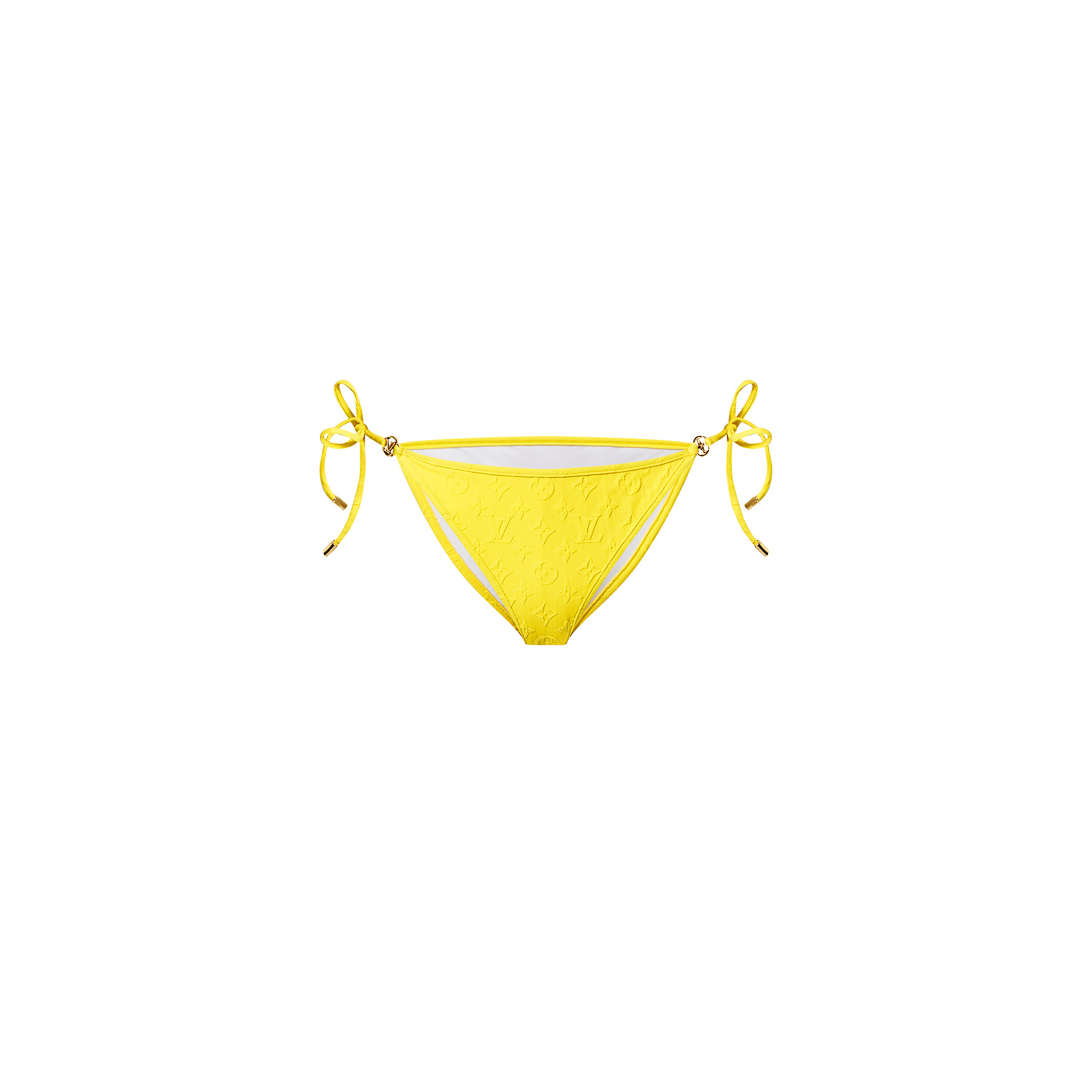monogram jacquard bikini