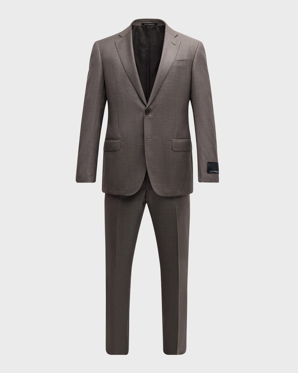 Men's Solid Wool-Blend Suit - 1