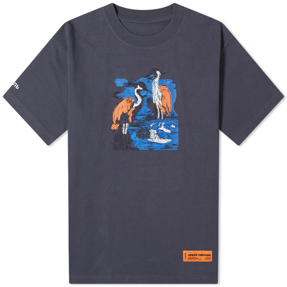 Heron Preston Embroidered Herons Regular Tee - 1