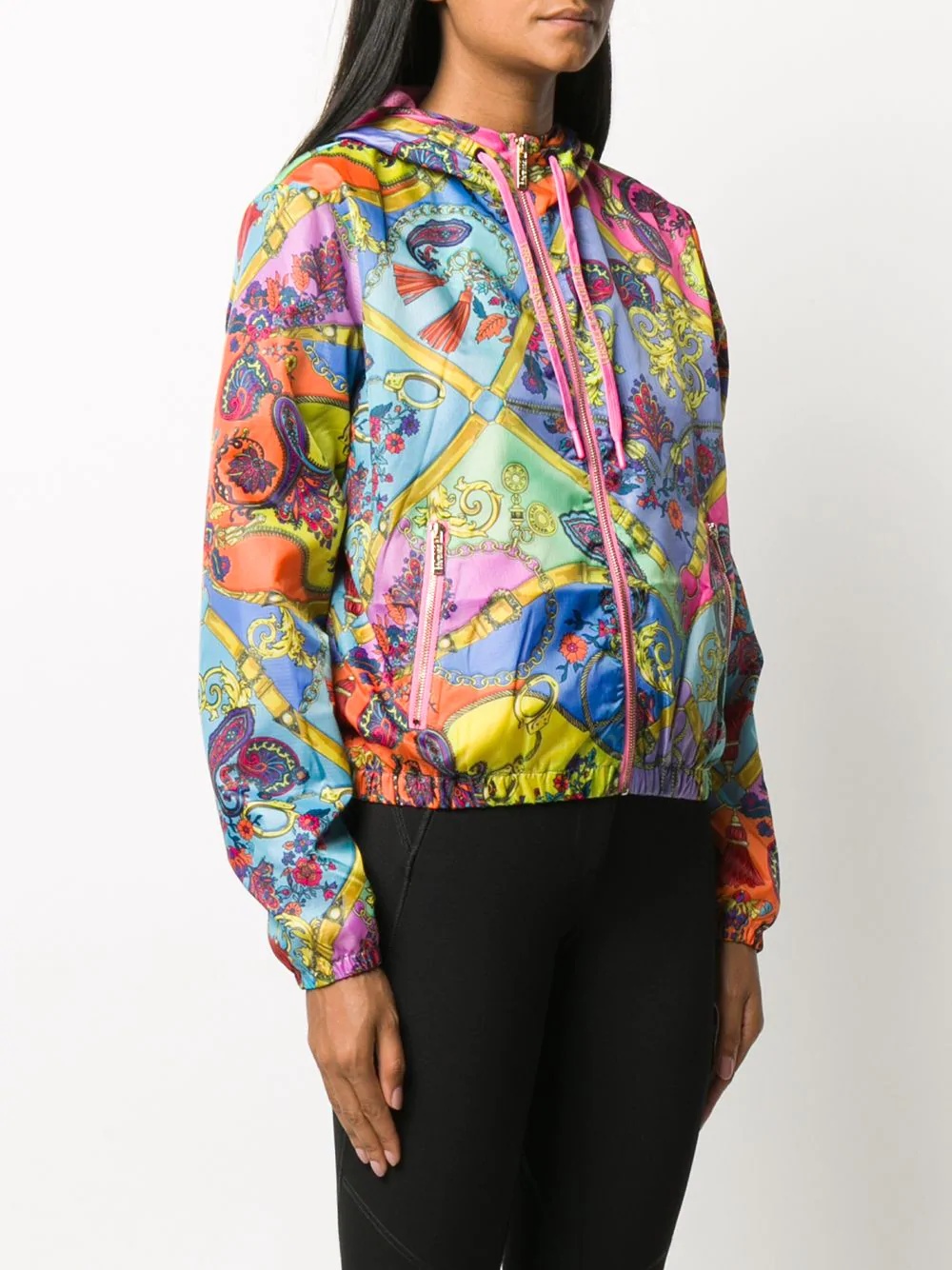 Paisley Fantasy hooded jacket - 3