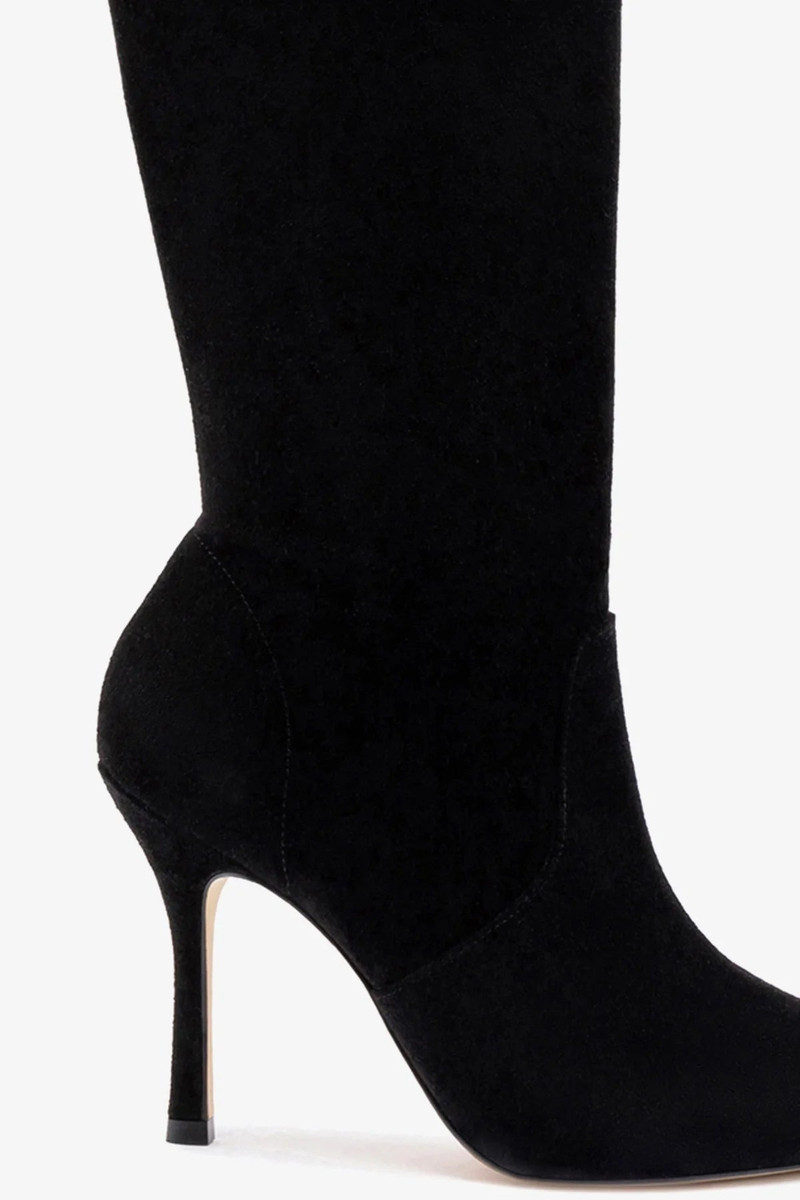 Kate Slouch Boot In Black Suede 4